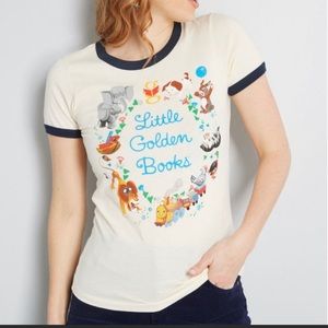 Little Golden Books Ringer Tee (xl)